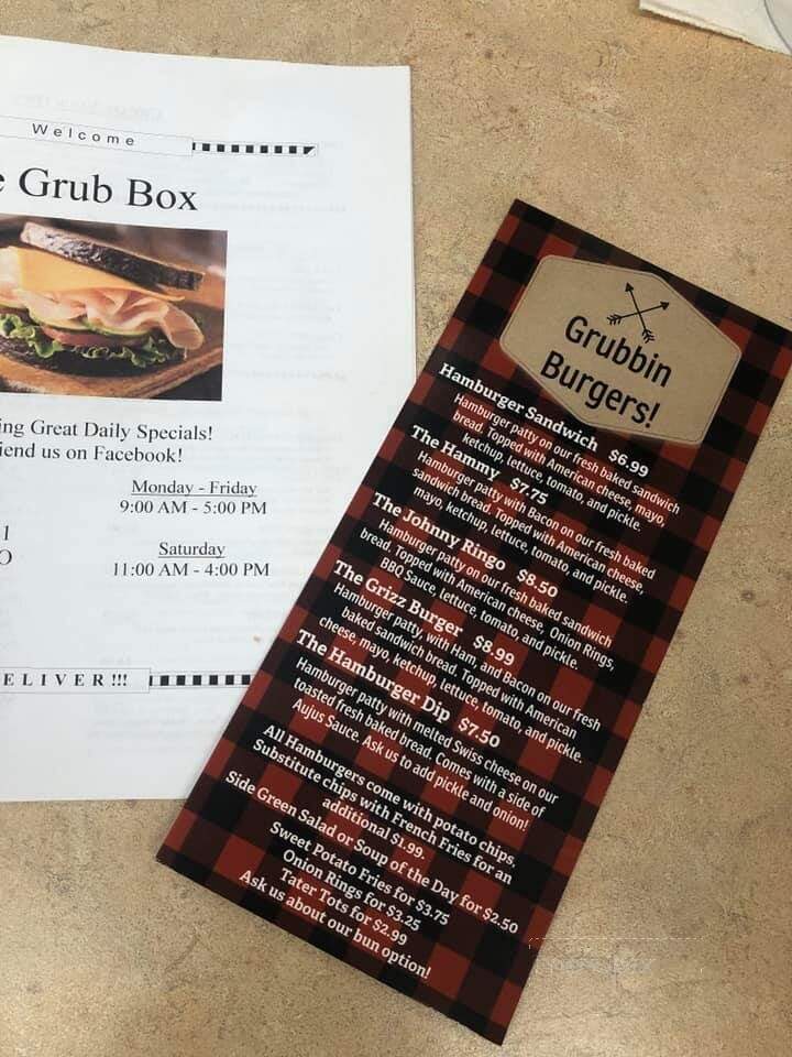 Grub Box - Saint Maries, ID