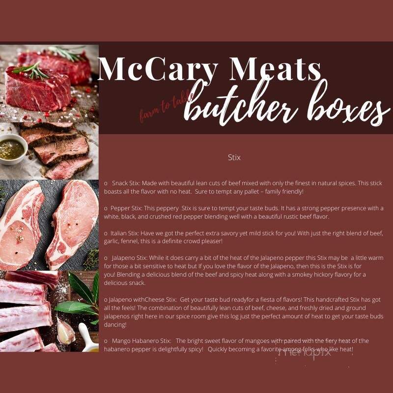 McCary Meats - Basin City, WA