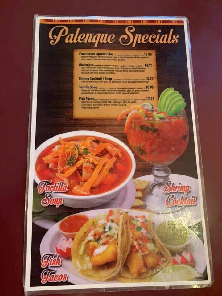 Palenque Mexican Restaurant - Grangeville, ID