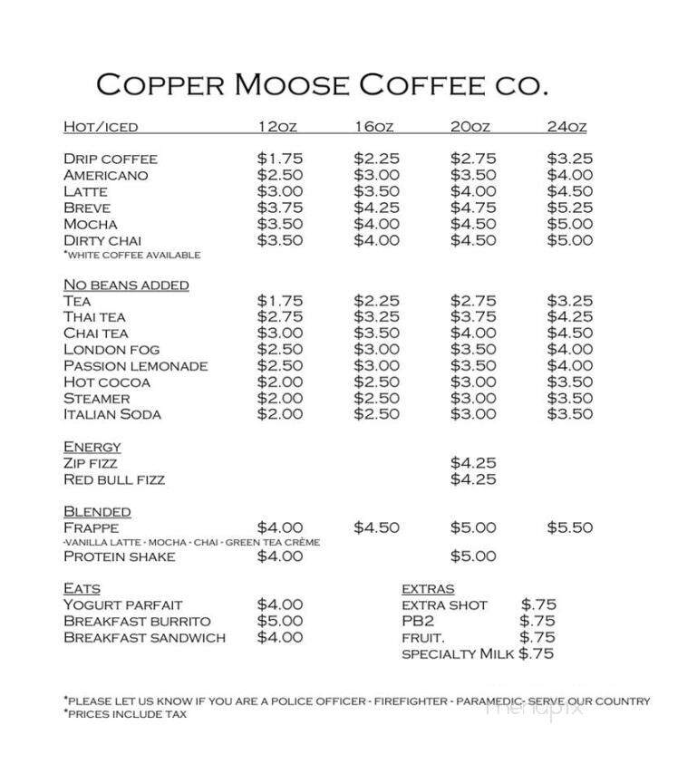 Copper Moose Coffee - Ponderay, ID