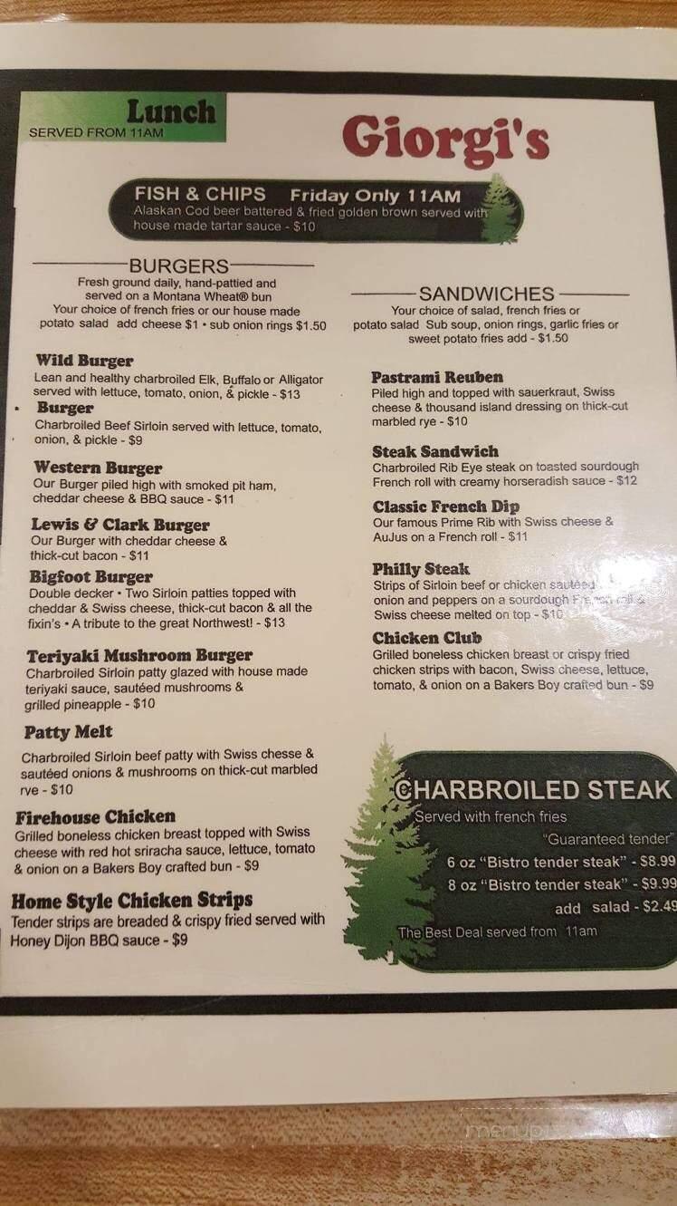 Giorgi's Restaurant - Coeur d'Alene, ID