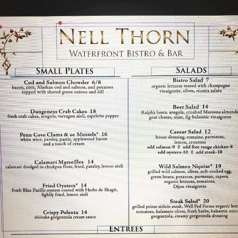 Nell Thorn Restaurant & Pub - La Conner, WA