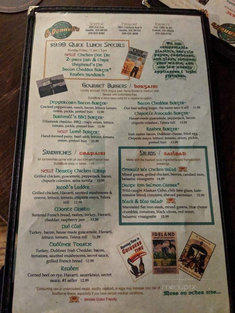 O'Donnell's Restaurant - Everett, WA