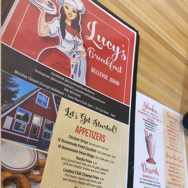 Lucy's Breakfast - Bellevue, ID