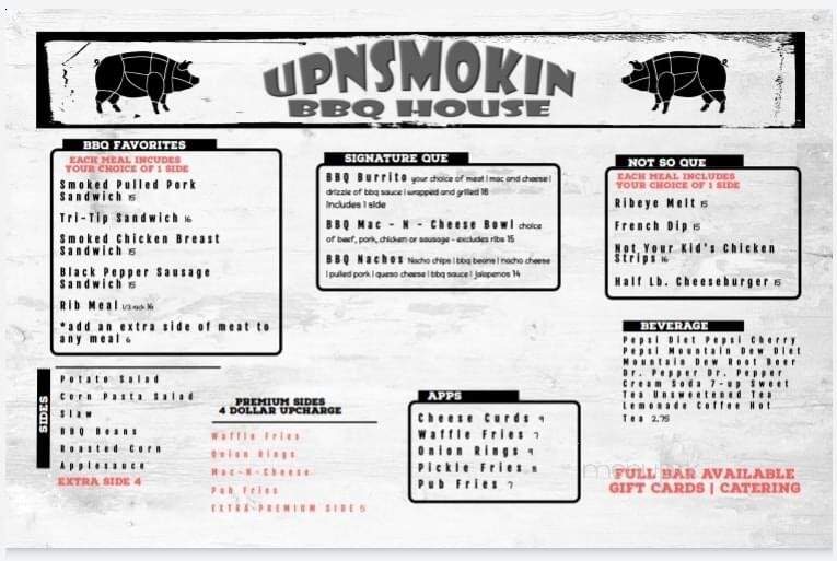 Upnsmokin BBQ House - Stevensville, MT