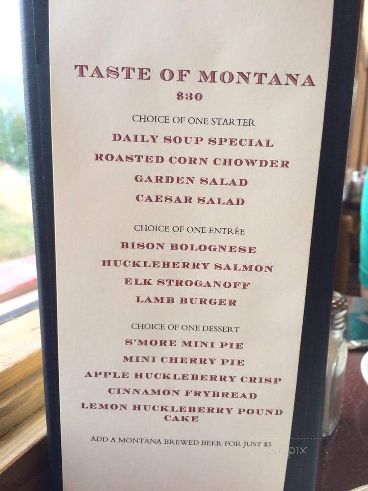 Snowgoose Grill - Saint Mary, MT