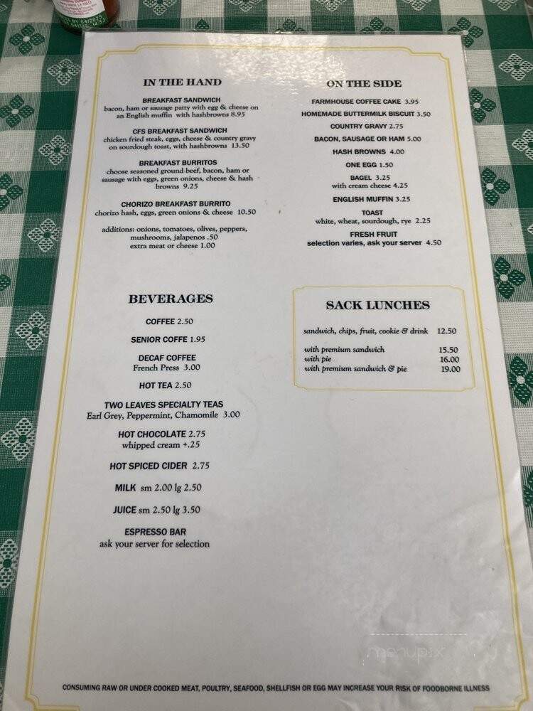 Cathy's Cafe - Metaline Falls, WA